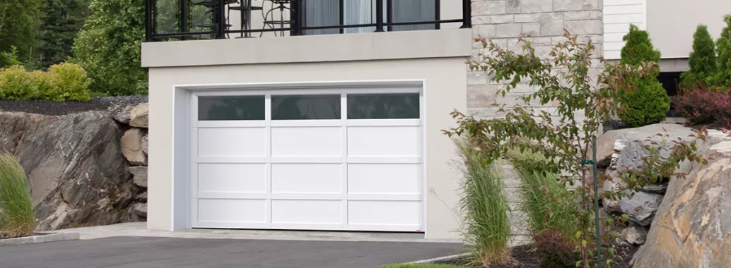 Cambridge CL, 14' x 7', Ice White, Clear Panoramic windows
